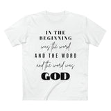 In the Beginning T-Shirt White