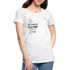 Women’s Premium T-Shirt - white